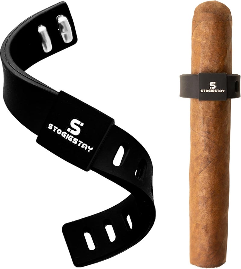 HODL 21 StogieStay Magnetic Stogie Holder - Portable Stogie Clip for Golf Carts & Accessories for Men - Premium Golf Gifts - Perfect for Fishing, Grilling, Camping & Sporting Events - Image 1